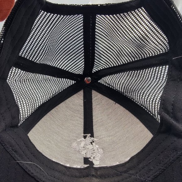 Marines Baseball Hat Black One Size All Snapback The Few Proud - Picture 7 of 8